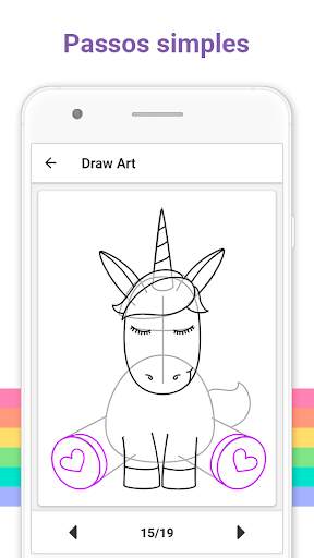 Draw Art Kawaii – Como Desenhar Passo a Passo screenshot 4