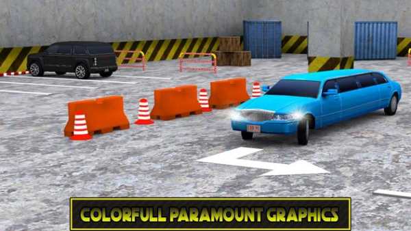 Limousine Luxury Car Parking Drive Simulator screenshot 5