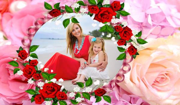 Flower Photo Frame screenshot 1