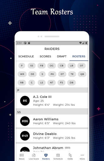 Las Vegas - Football Live Score & Schedule screenshot 8