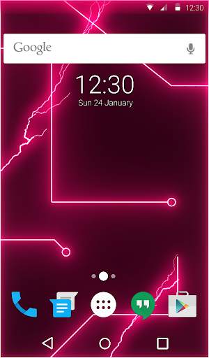 Pink Neon Animated Keyboard    screenshot 6