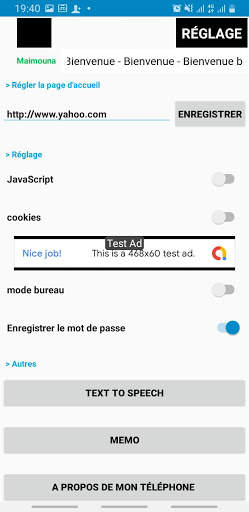NAVIGATEUR WEB 7G LITE screenshot 4