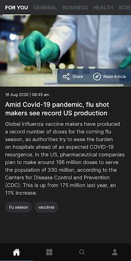 Sansa News screenshot 1