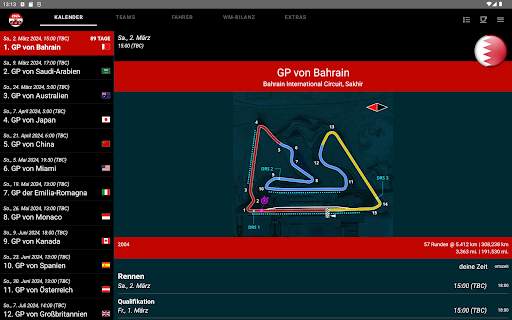 Rennkalender 2024   WM-Bilanz screenshot 8