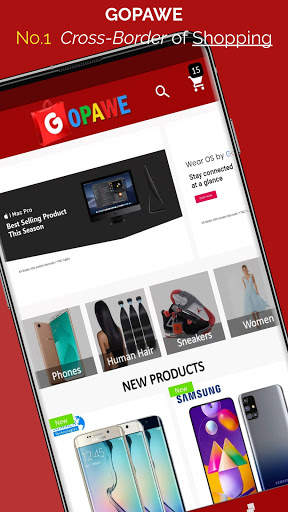 Gopawe Shopping - Search, Find, Topup, and Order screenshot 1