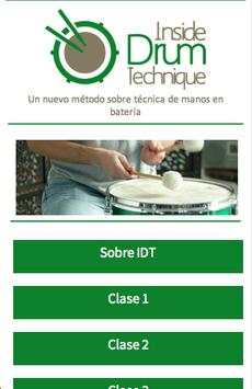 Free Drum Lessons - IDT screenshot 1