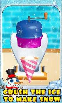 Snow Icy Cone Maker: Ice candy Making Adventure screenshot 1