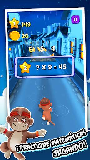 Toon Math Run: Matemáticas screenshot 2