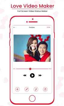 Love Video Maker : Full Screen Video Status Maker screenshot 4