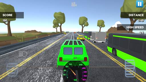 Highway Car Race Simulation Fast Cars Racing screenshot 5