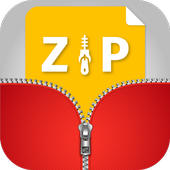Zip Rar File Extractor - Zip File Reader &amp; Opener icon