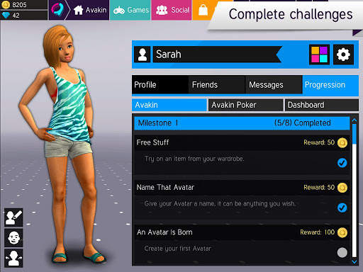 Avakin Poker - 3D Social Club screenshot 5