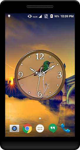 Hummingbird Clock Live WP screenshot 3