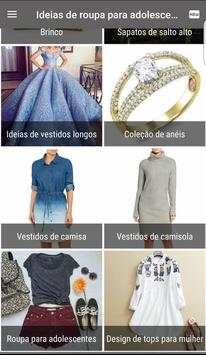 Idéias outfitter adolescente screenshot 2