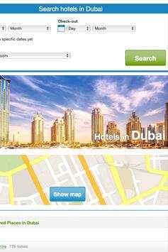 Booking Dubai Hotels screenshot 1