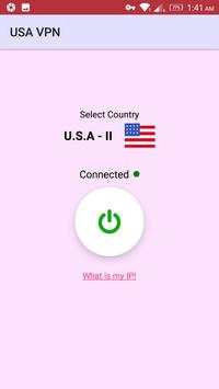 USA VPN screenshot 1