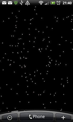 Starfield Live Wallpaper screenshot 2