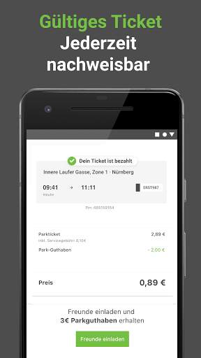 PayByPhone Parken - Parkschein per Handy screenshot 2