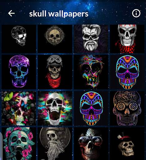 skull wallpapers screenshot 7