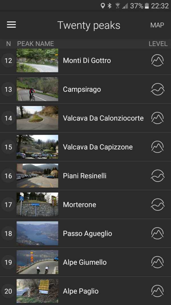 Twenty Peaks screenshot 1