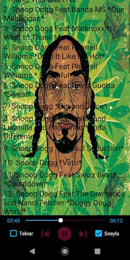 Snoop Dogg 35 Songs Listen to Offline screenshot 2