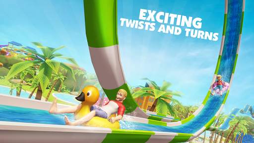 Pool Ride Rush - Water Park Racing Games 2021 screenshot 3