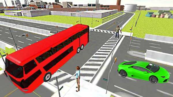 City Bus driving Simulator 3D 2018 screenshot 3