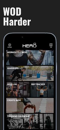 Hero WOD: Crossfit WOD Creator screenshot 1