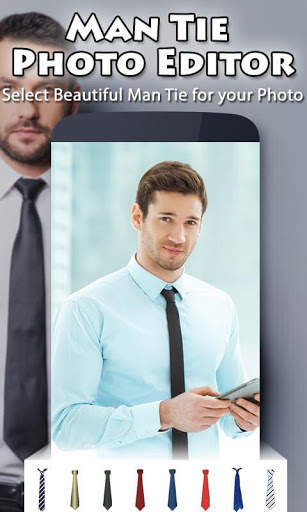 Man Tie Photo Editor 4 تصوير الشاشة