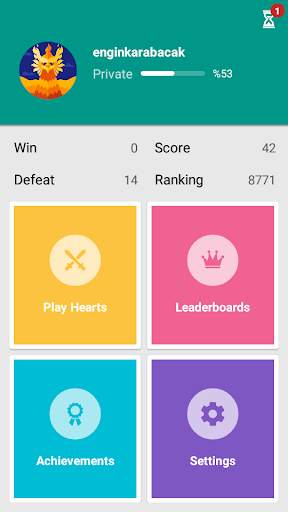 Hearts screenshot 2