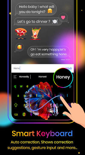 Emoji Keyboard & Fonts: Zomj स्क्रीनशॉट 8