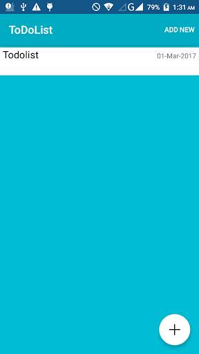 ToDoList 1 تصوير الشاشة