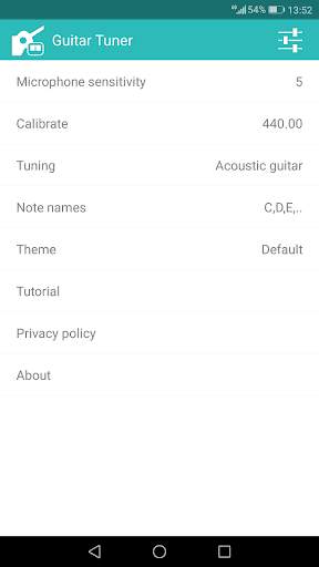 Guitar Tuner screenshot 2