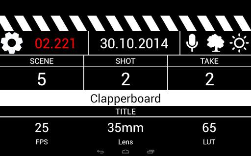 Clapboard 5 تصوير الشاشة