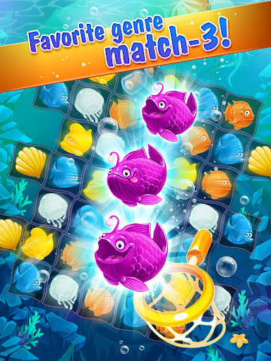 Mermaid - treasure match-3 screenshot 15