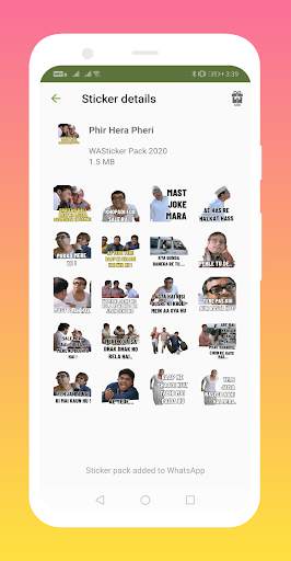 BabuRao Stickers for WhatsApp - WA Stickers Pack screenshot 4