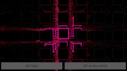 Infinity Parallax Cubes 2 3D Live Wallpaper screenshot 12