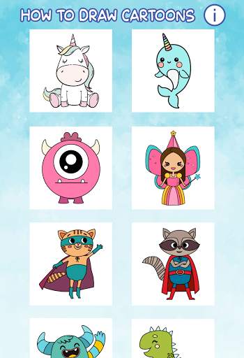 How To Draw Cartoons screenshot 13