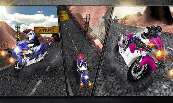Moto Bike Rider Death Racing screenshot 2