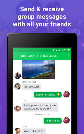 Nextplus: Phone # Text   Call screenshot 11
