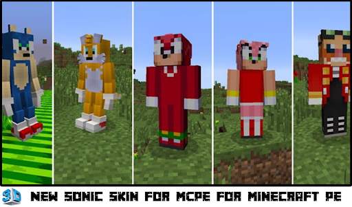 Skin Sonic for Minecraft screenshot 3
