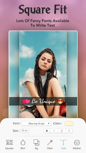 Square Fit Photo Editor - No Crop Pic Editor screenshot 5