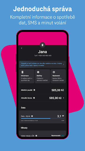 Můj T-Mobile screenshot 2