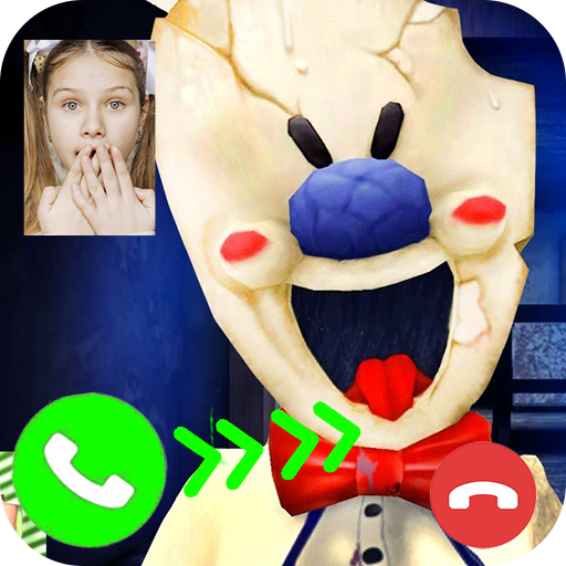 Ice Cream Man Fake Video Call &amp; Chat Simulator icon