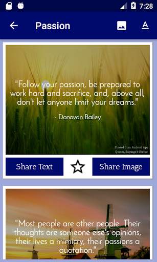 Motivational Quotes Sayings WhatsApp Status Images screenshot 5