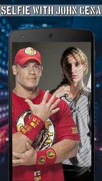 Selfie with John Cena: WWE Wallpapers Photo Editor screenshot 1