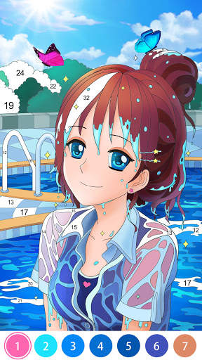 ColorPlanet: 数字で塗り絵 screenshot 2