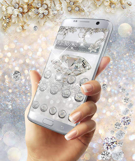 luxury diamond launcher theme screenshot 4