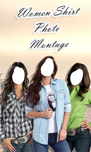 Women Shirt Photo Montage New screenshot 1