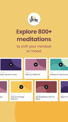 Shine: Calm Anxiety & Stress screenshot 7